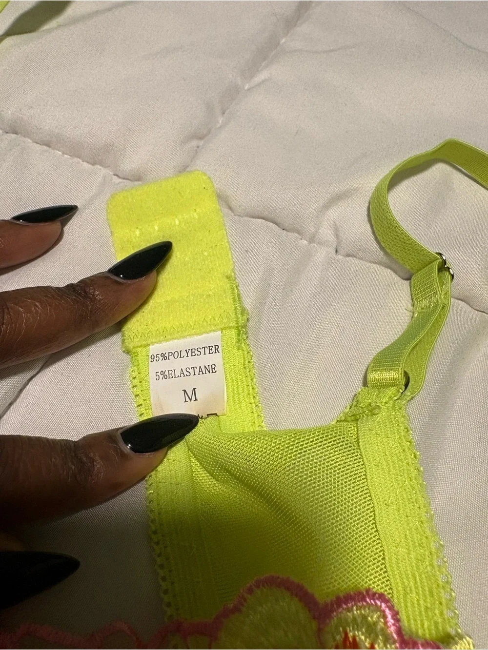 N/A sheer bralette